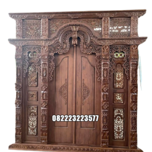 Gebyok 2,5 Meter Kayu Jati Ukir Jepara