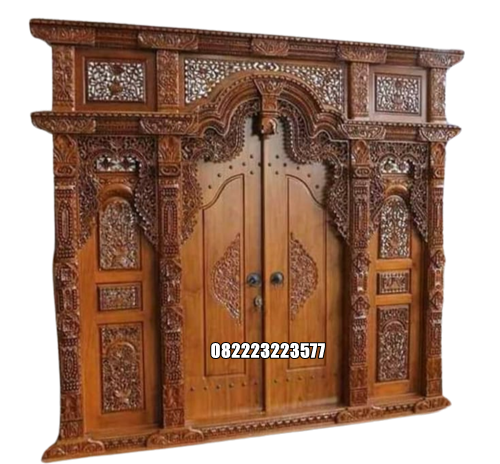 Gebyok 3 Meter Ukir Kayu Jati Jepara