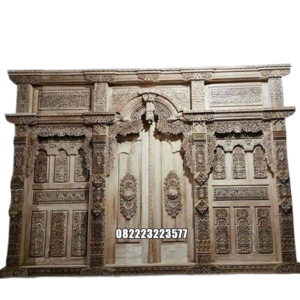 Gebyok 5 Meter Ukir Klasik Jepara Kayu Jati