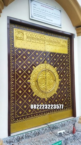 Kusen Pintu Masjid Nabawi Ukir Jepara Kayu Jati