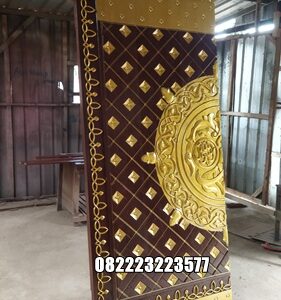 Pintu Nabawi Kayu Jati Ukir Jepara